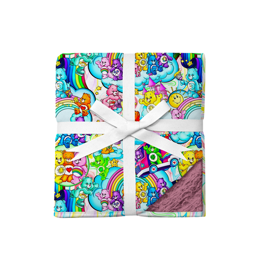 Cozy Hugs 80" x 60" Bamboo Minky Blanket