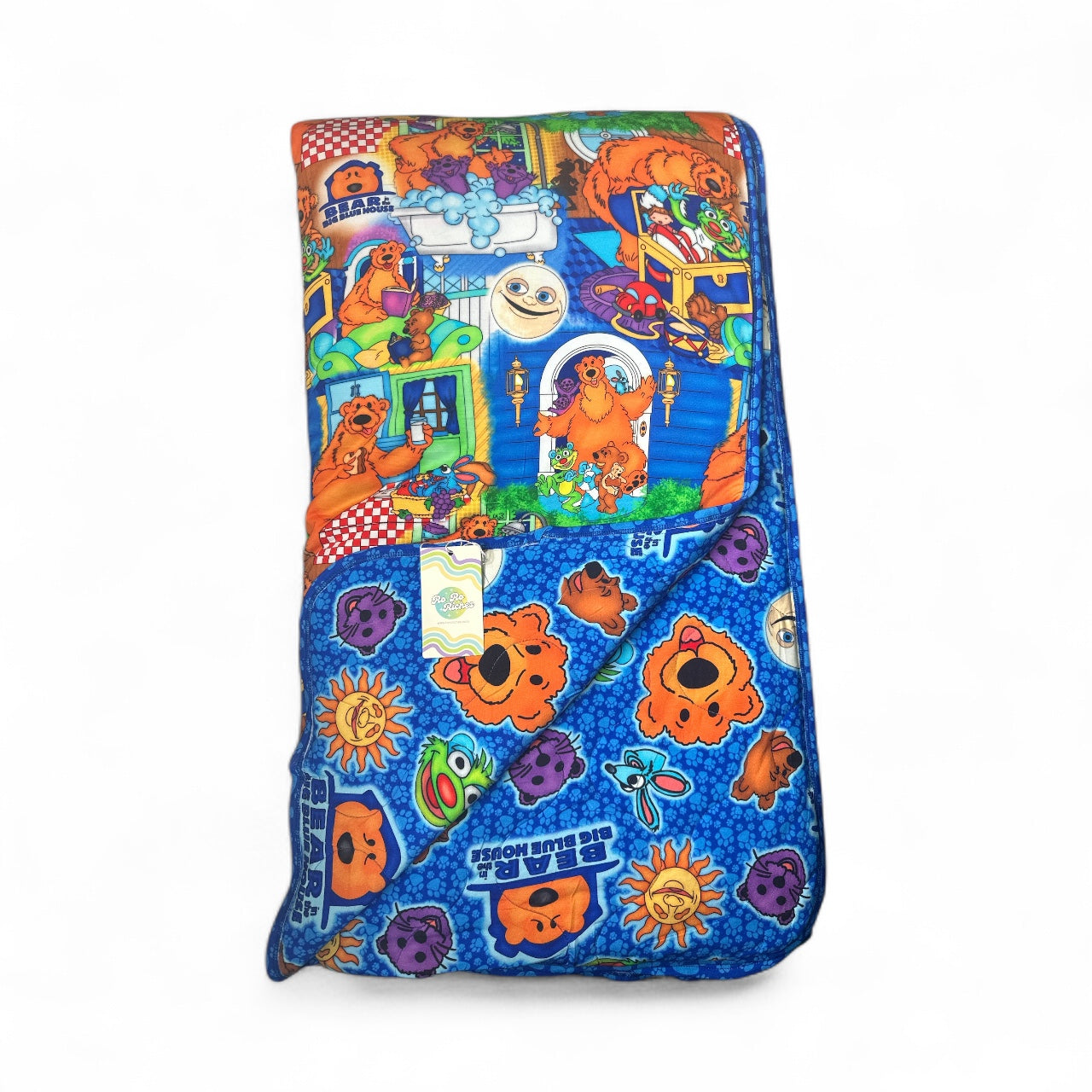 Home Sweet Bear 85" x 65" Bamboo Quilted Blanket