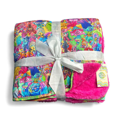 Tiny and Mighty 80" x 60" Bamboo Minky Blanket