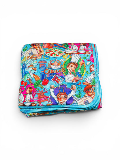 Tiny Gourmet 85" x 65" Bamboo Quilted Blanket