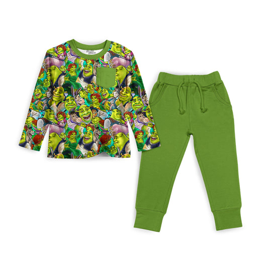 Once Upon a Swamp Pocket Tee and Joggers