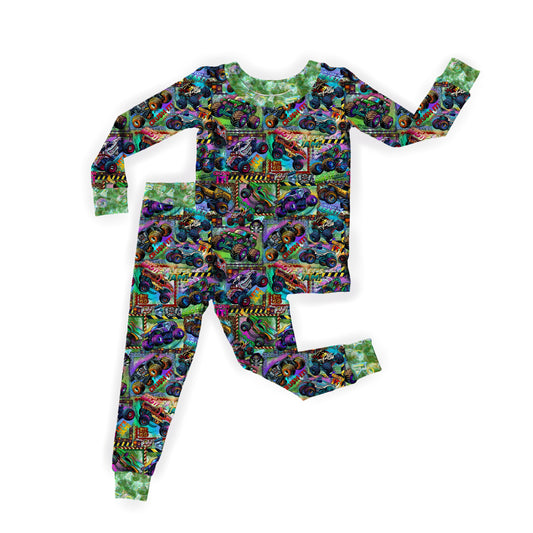 Made for Mayhem Trucks Two Piece Long Sleeve Pant Set