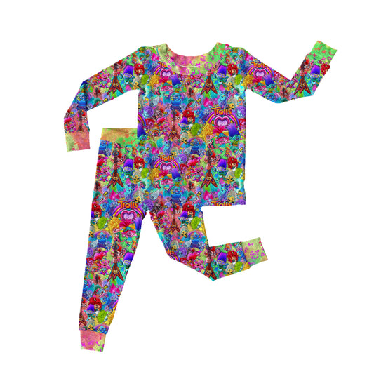 Tiny and Mighty Two Piece Long Sleeve Pant Set