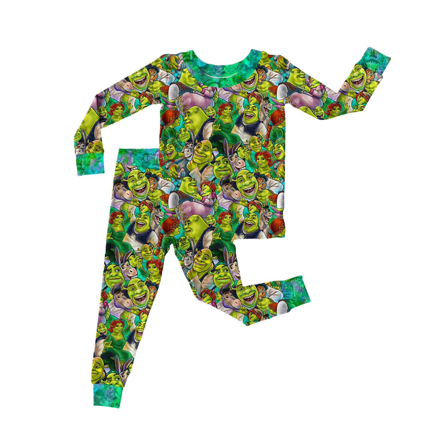 Once Upon a Swamp Two Piece Long Sleeve Pant Set