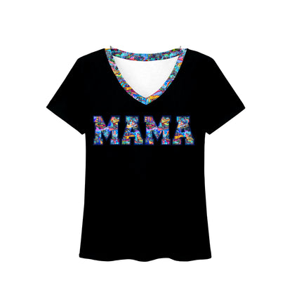 Fast Track MAMA V-Neck Tee