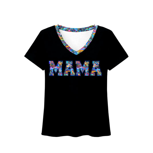 Fast Track MAMA V-Neck Tee