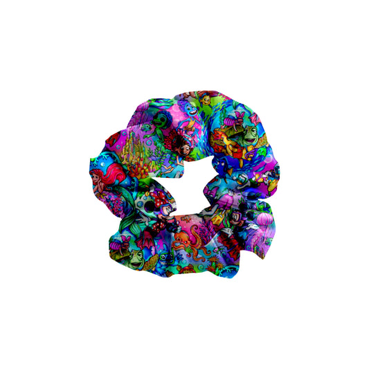 Underwater Pals Bamboo Scrunchie